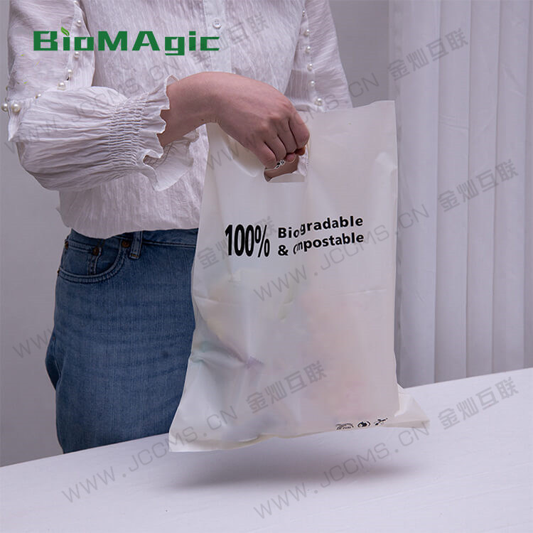 Biodegradable Die Cut Shopping Bag
